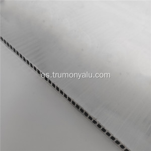 Tubos de microcanal de aluminio de 100 mm de ancho